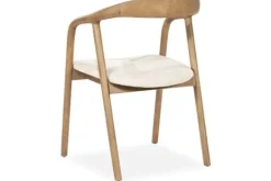 Discount Stoel Lichtbruin 96476 Rayven Eetkamerstoelen