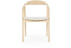 Discount Stoel Naturel 96229 Rayven Eetkamerstoelen