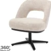 Stoel Off White Caldes Eetkamerstoelen|Draaifauteuils
