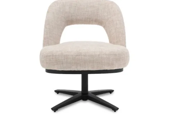 Stoel Off White Caldes Eetkamerstoelen|Draaifauteuils