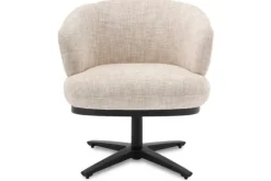 Stoel Off White Perca Eetkamerstoelen|Draaifauteuils