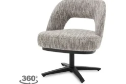Stoel White-Grey Caldes Eetkamerstoelen|Draaifauteuils